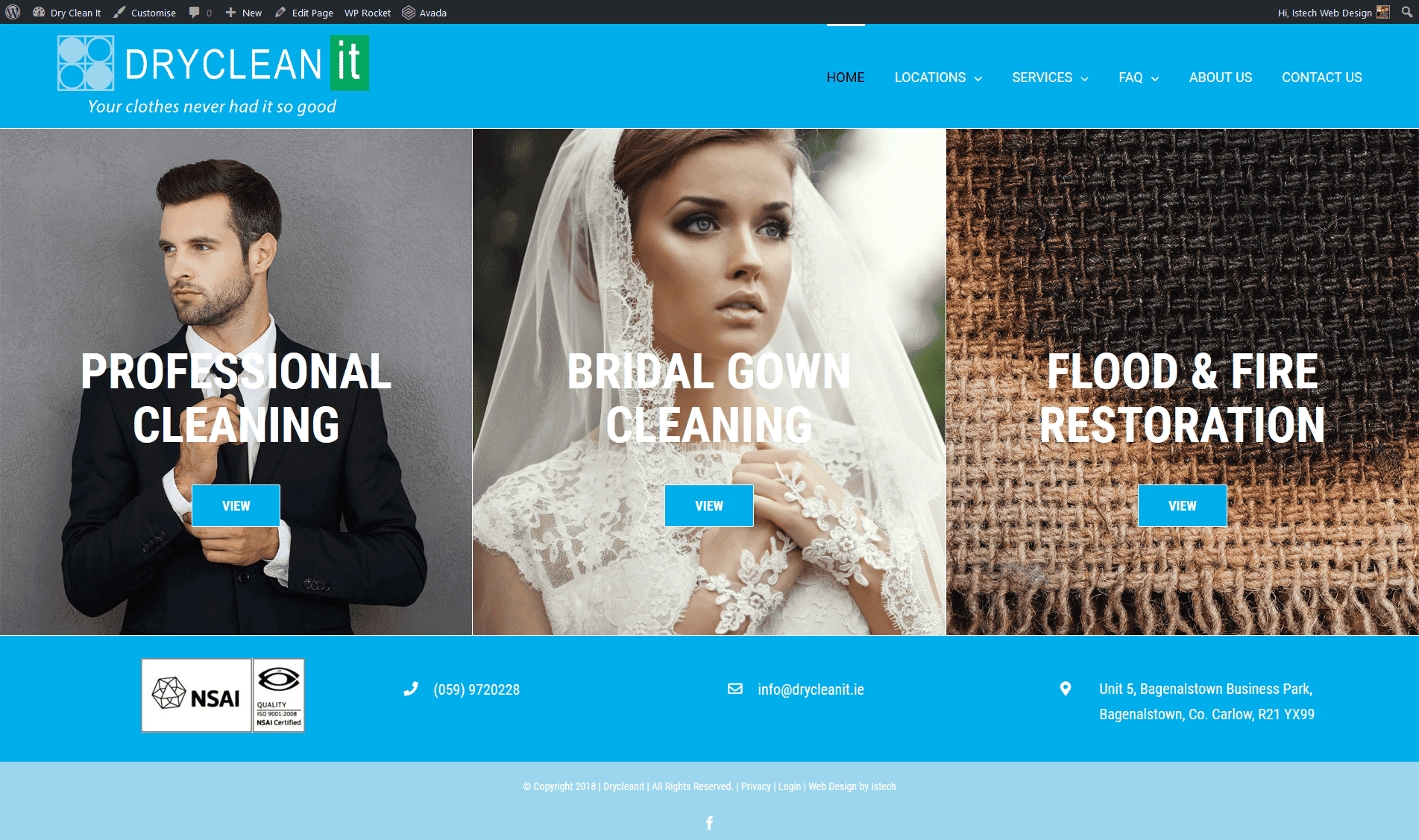 Dry Clean It – New Website Launched