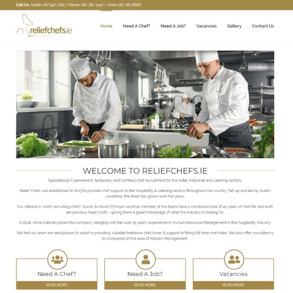 Relief Chefs – New Website Launched