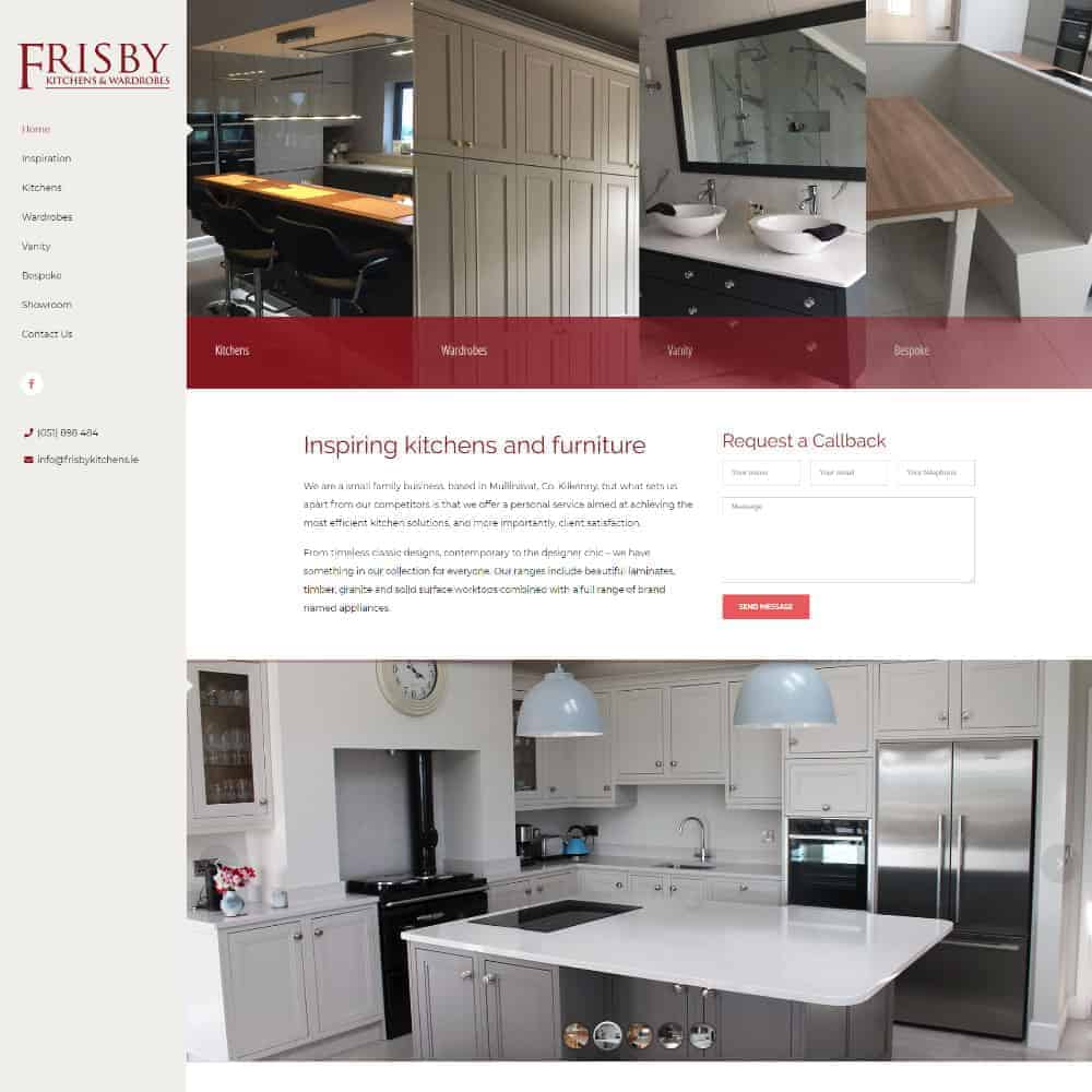 Frisby Kitchens & Wardrobes – New Website Launched