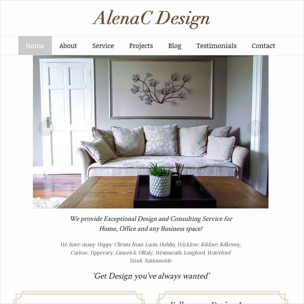 AlenaCDesign – New Website Launched