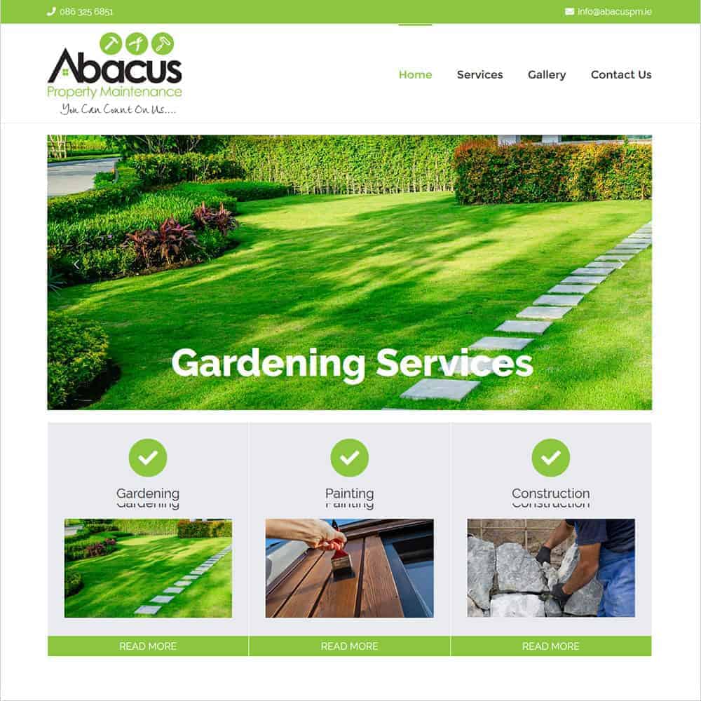Abacus Property Maintenance – New Website Launched