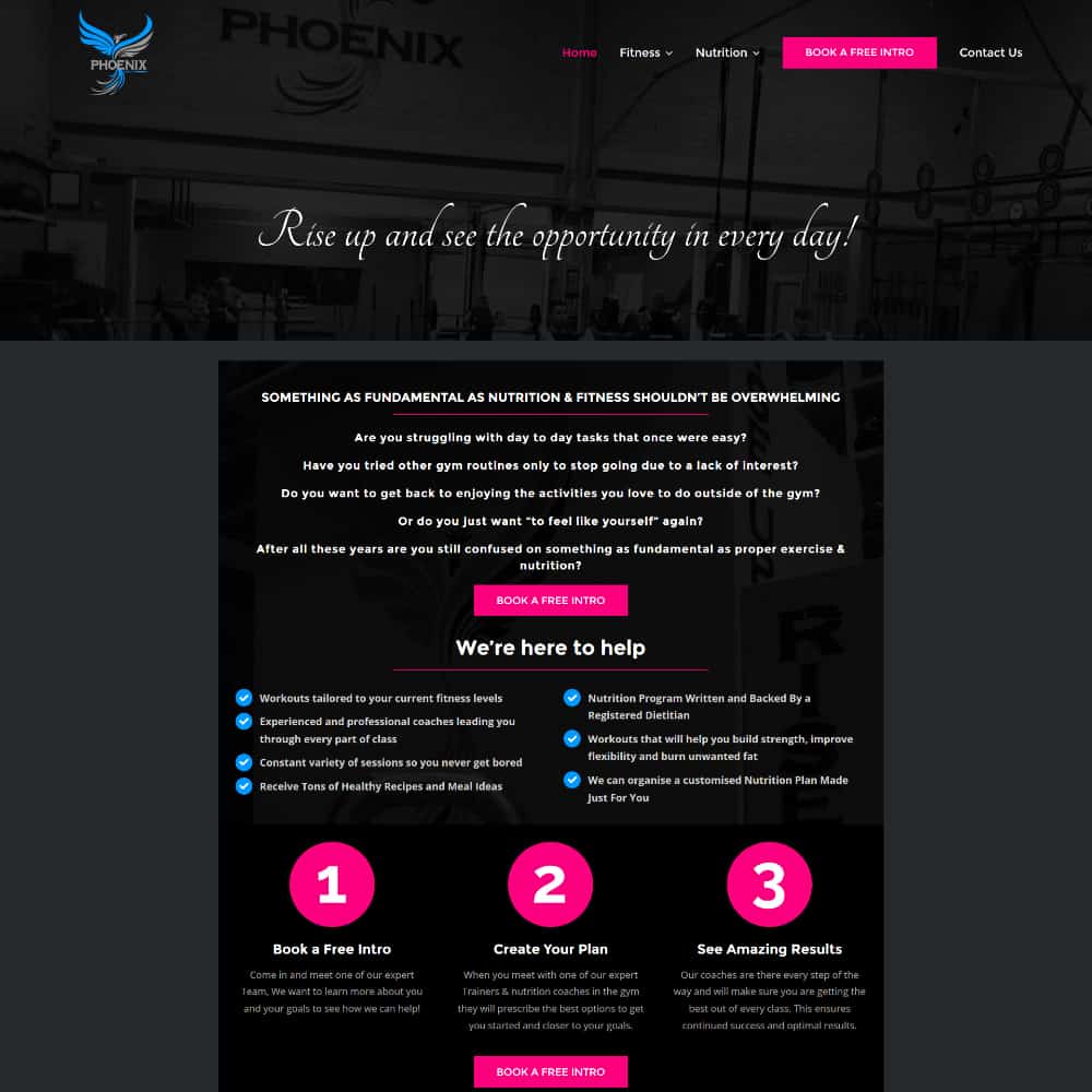 phoenix strength and conditioning new website launched