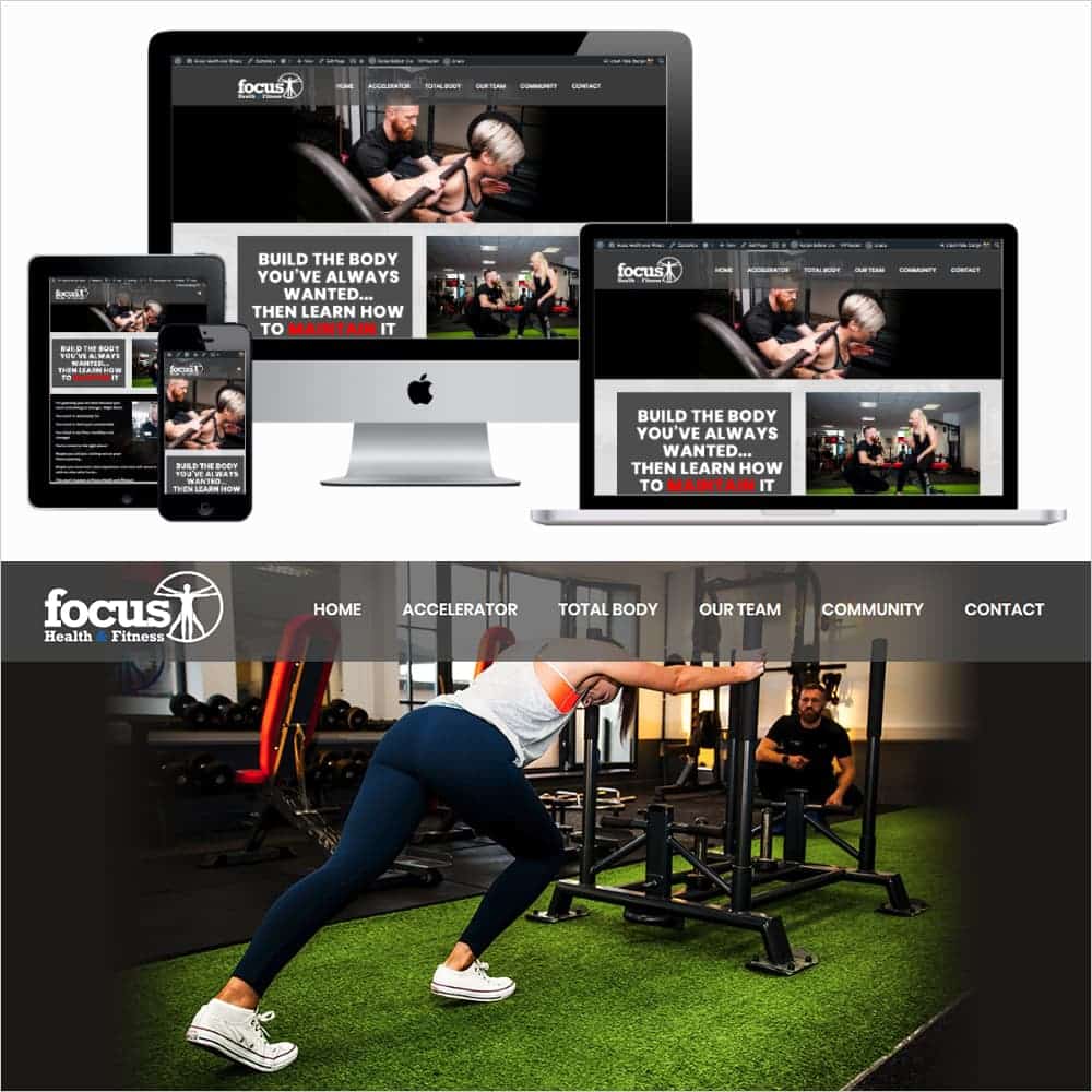 focus health and fitness new website launched