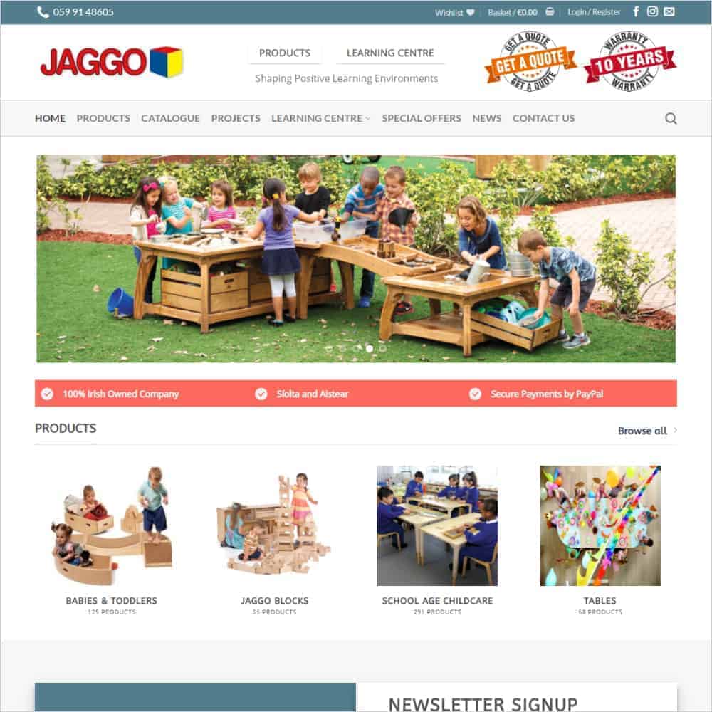 jaggo new ecommerce website launched