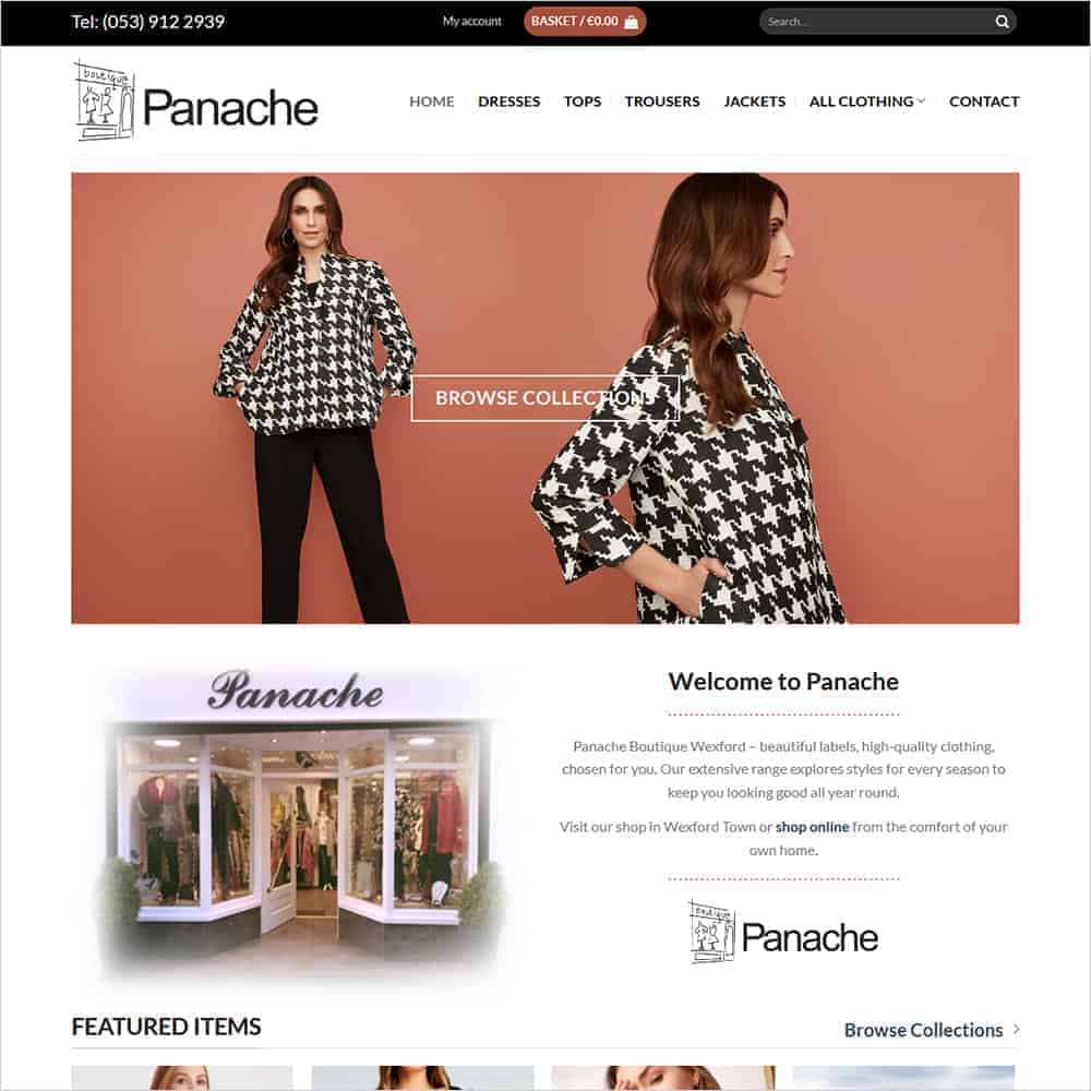 panache boutique – new ecommerce website launched