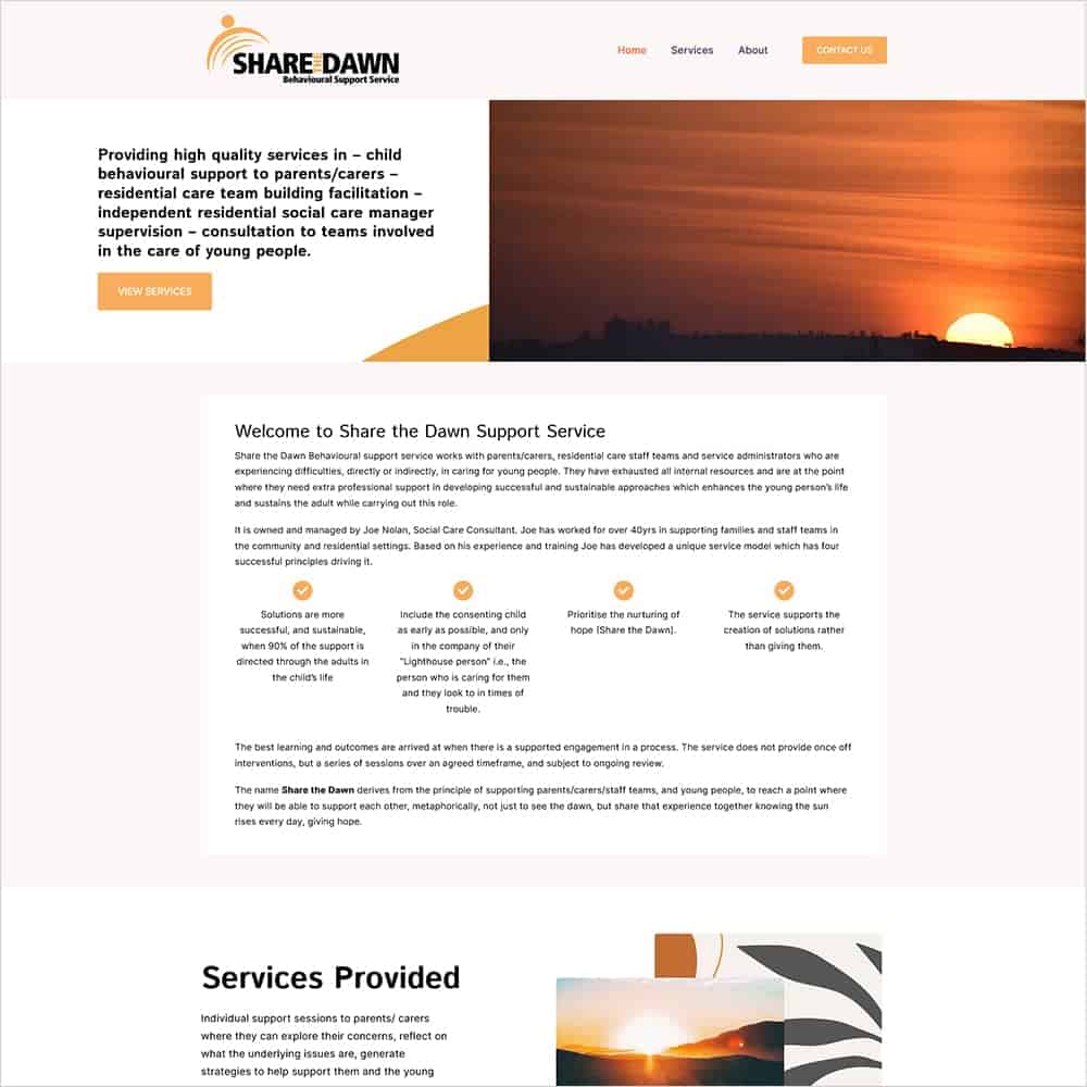 share the dawn – new website launched