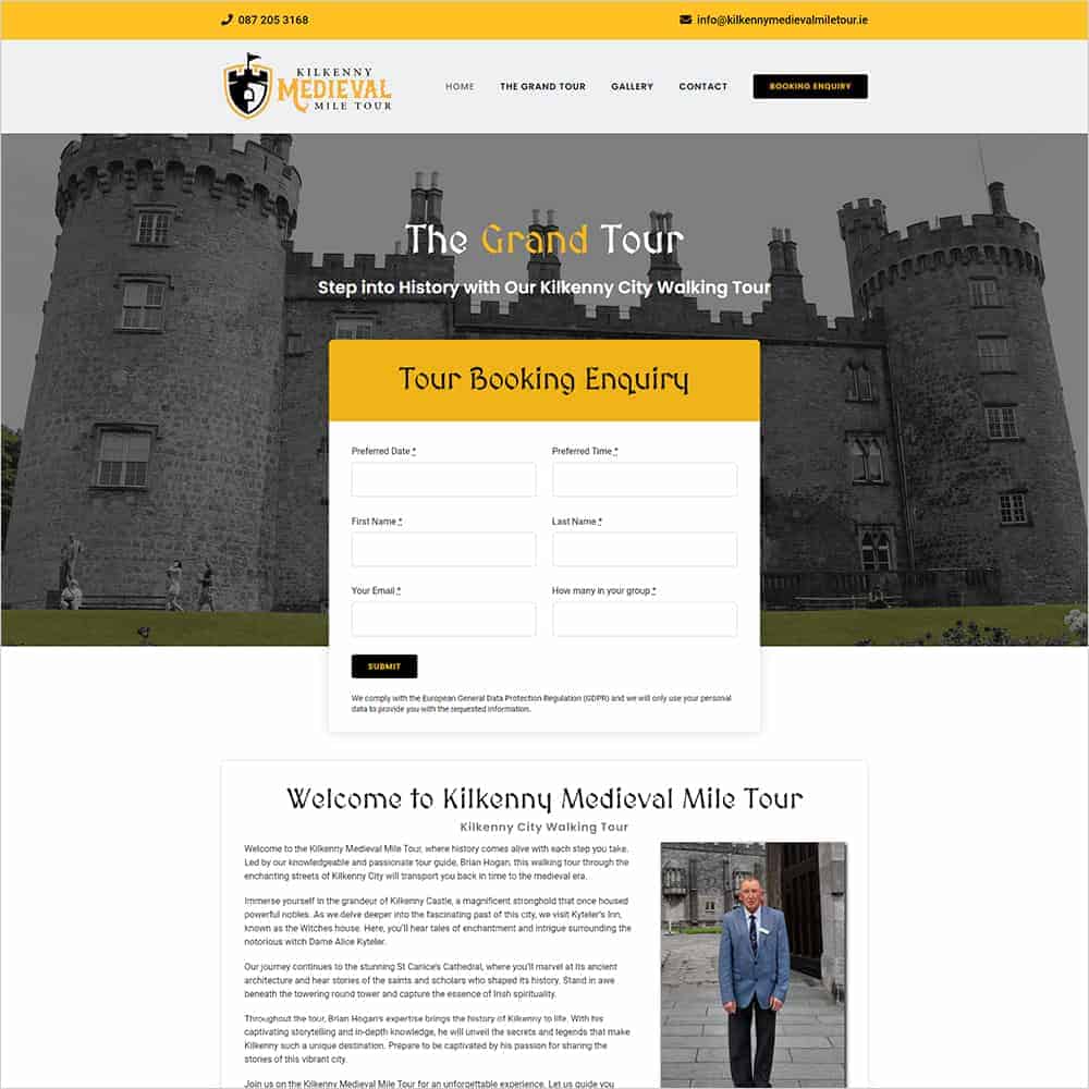 kilkenny medieval mile tour