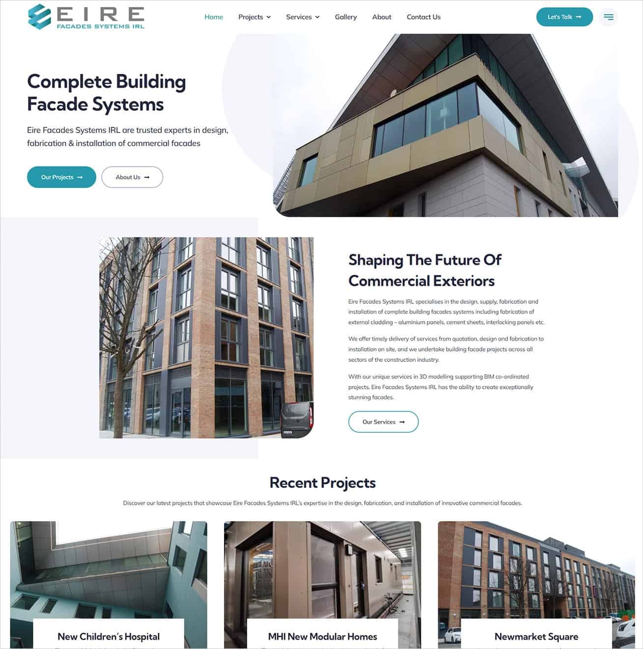 eire facades systems irl