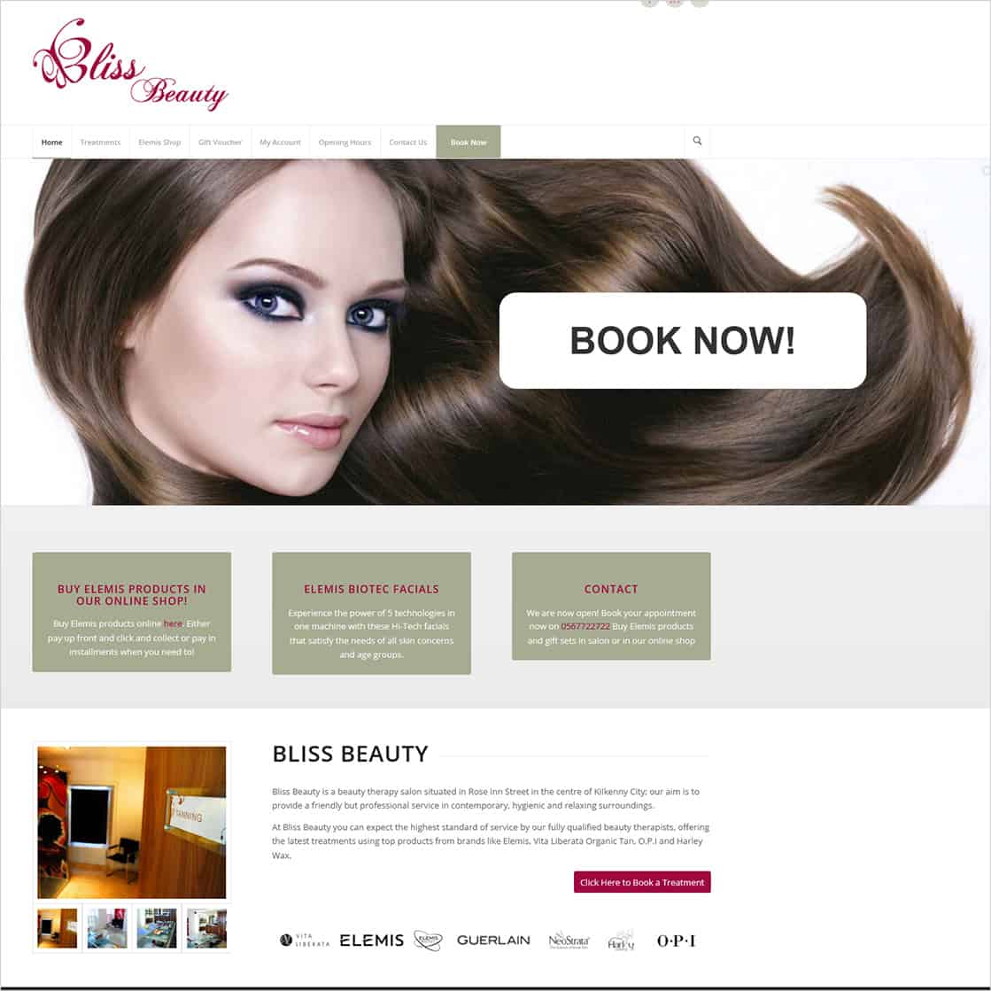 New Client Announcement: Bliss Beauty Joins Our Website Maintenance & Care Plan